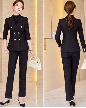 Long sleeve work clothing business suit 2pcs set for women