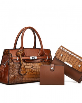 Autumn composite bag European style handbag 3pcs set