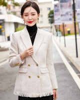 Fashion double-breasted business suit autumn commuting coat