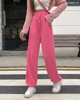 Korean style long pants drawstring pants for women