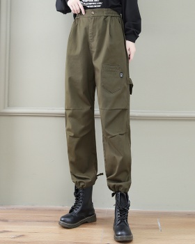 Straight work pants spring and autumn casual pants for women