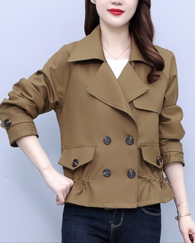 Spring and autumn temperament coat fashion short tops