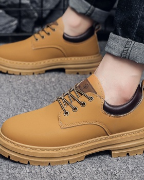 Retro low boots autumn Casual short boots