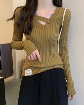 Autumn and winter tops Korean style sweater for women