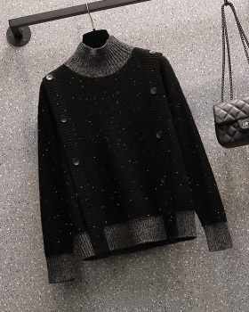 Autumn and winter long sleeve loose sweater for women