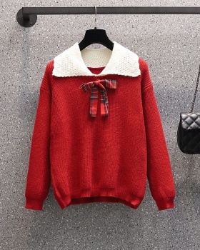 Large yard sweater autumn and winter tops for women