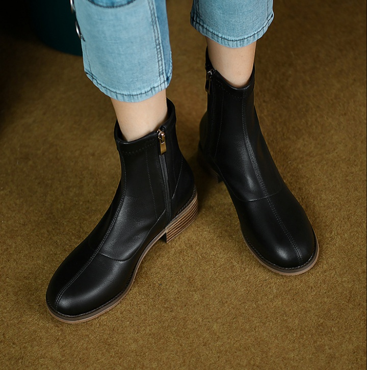 Low elasticity women's boots autumn and winter shoes