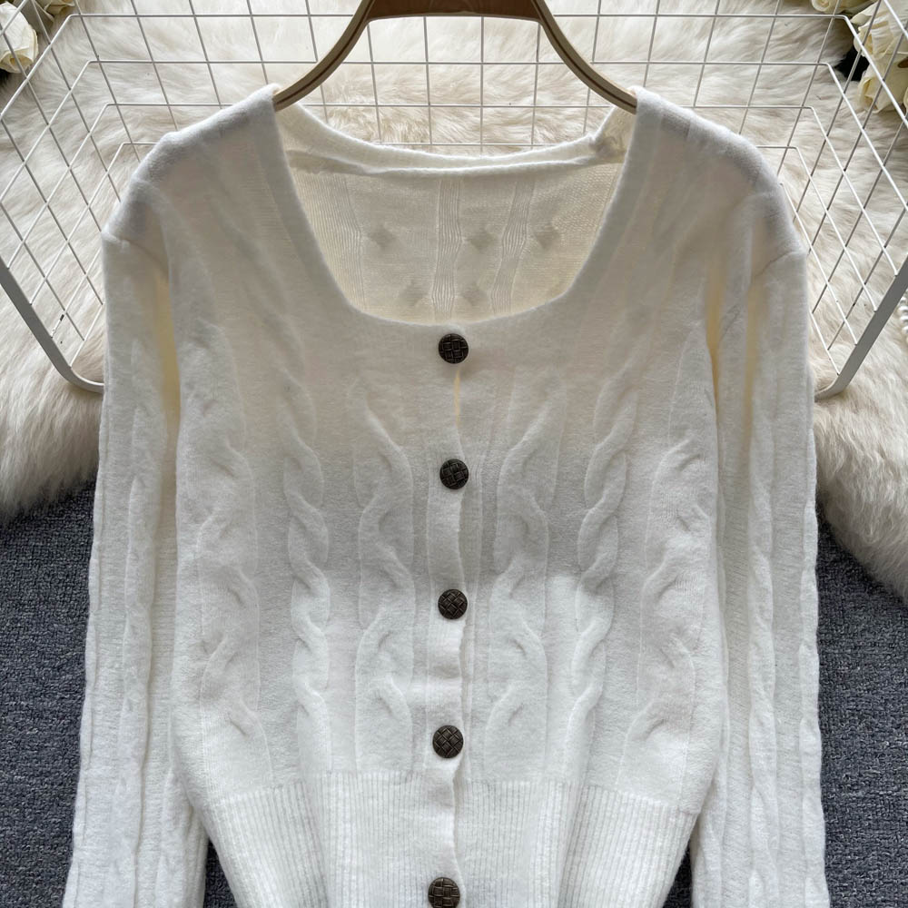 Lazy loose sweater autumn and winter cardigan for women