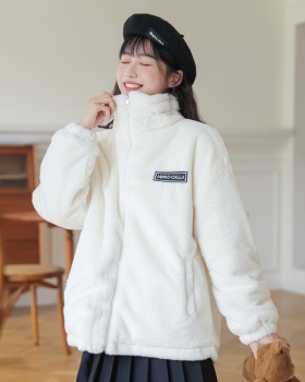 Thick plus cotton autumn and winter student coat