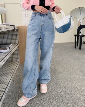 Loose jeans Casual wide leg pants for women